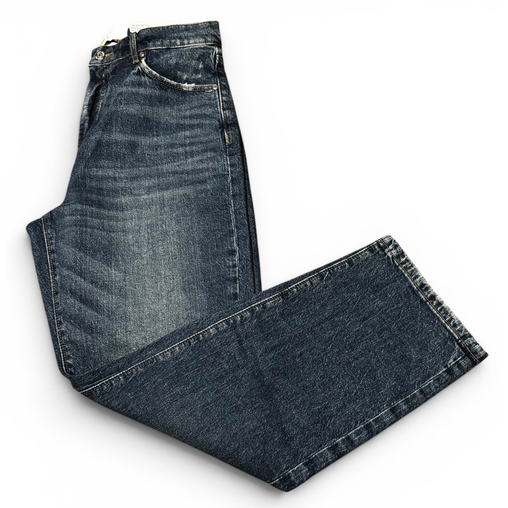 LOFT‎ The Straight Crop Jeans Women's Size 6 High Rise Stretch Denim NWT